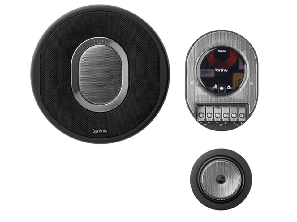 KAPPA 50.9CS - Black - 5.25 inch & 1 inch Component System - Hero
